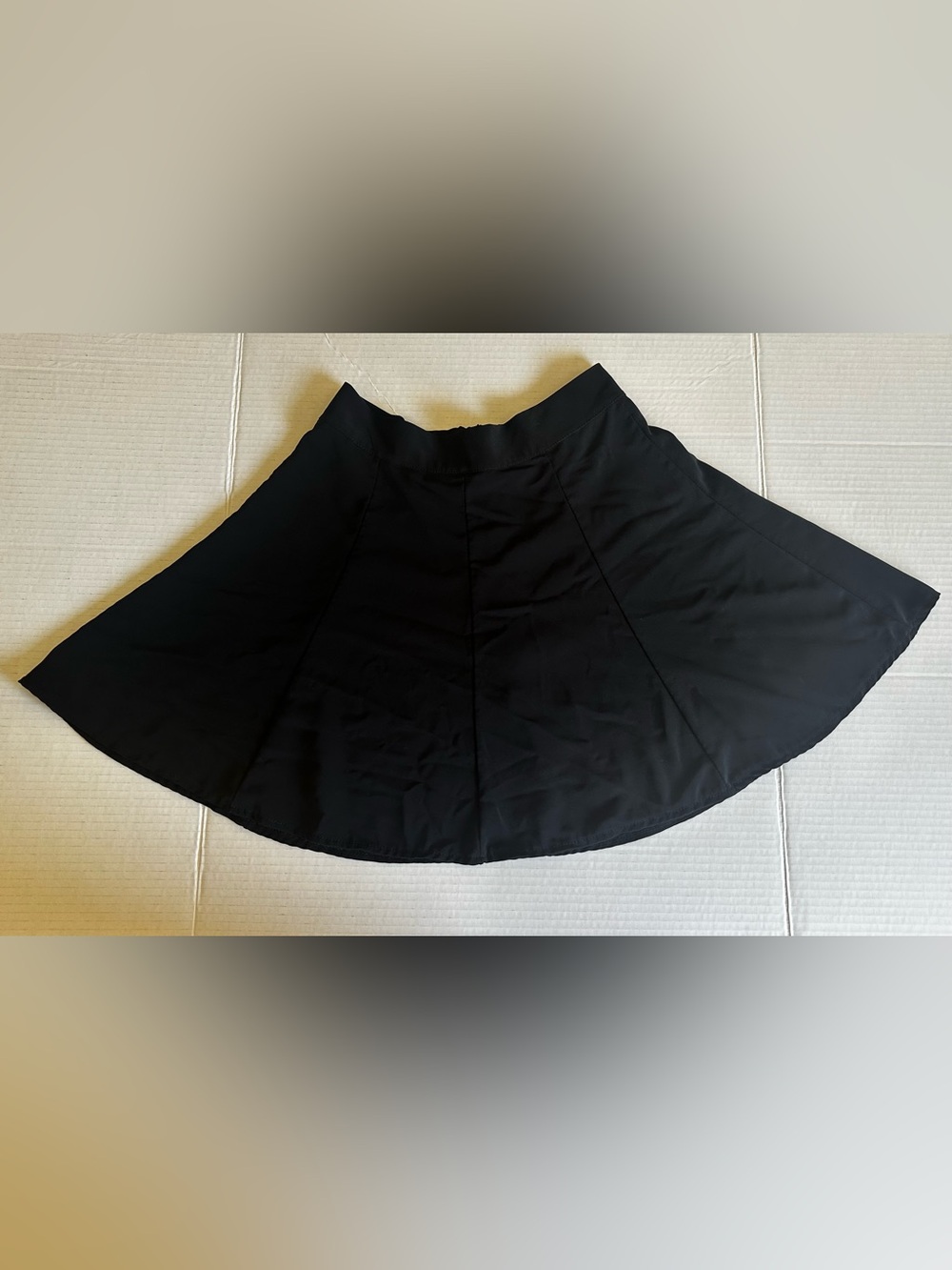 Brandy Melville Black Circle Skater Skirt